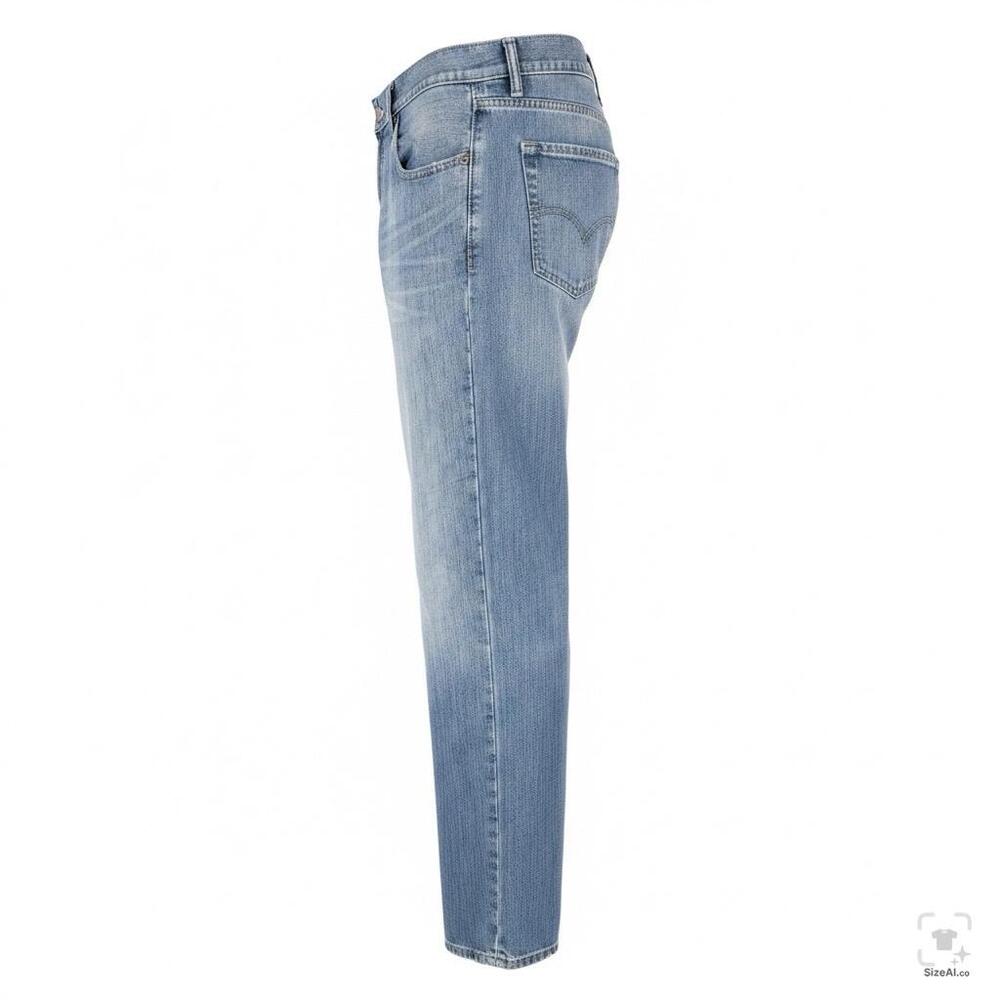 Levis 511 Jeans Mens 32x26 Light Wash Blue Stretch Denim Slim Fit Tapered